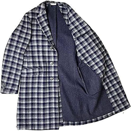 Amazon | [ボリオリ] チェスターコート [メンズ] 220-41116【NVY